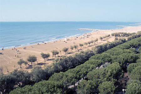 spiaggia di Cavallino ideale per bambini