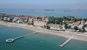 spiaggia al Lido di Venezia