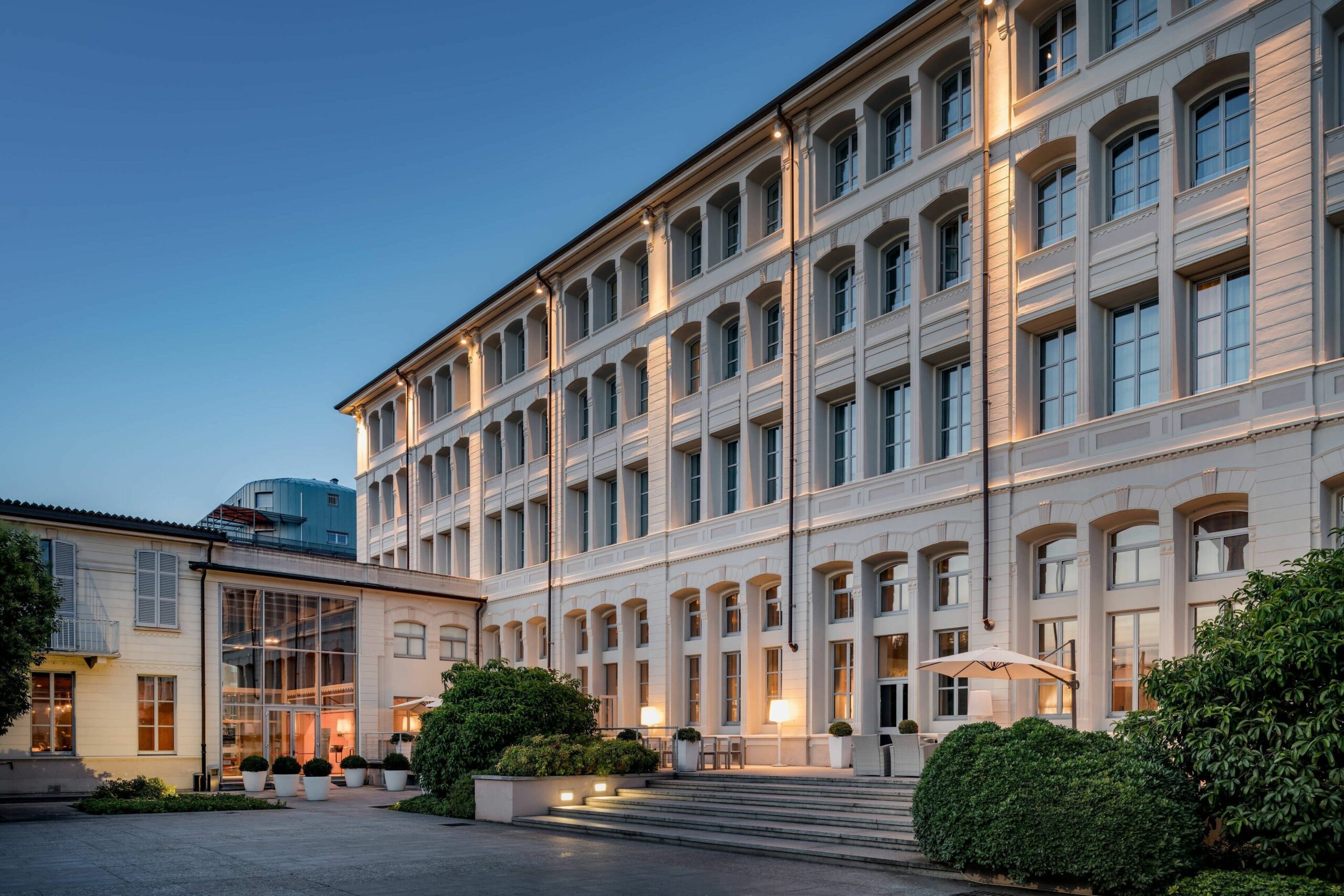 Ingresso Hotel Marriott Ponte del 25 Aprile a Torino