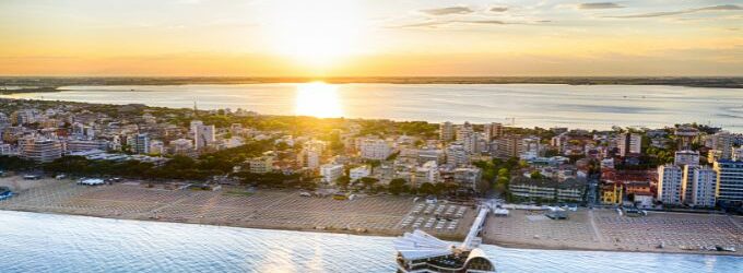 mare e spiaggia a Lignano vacanze di Settembre