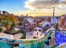 Panorama Parc Guell - Ponte del 1 Maggio a Barcellona